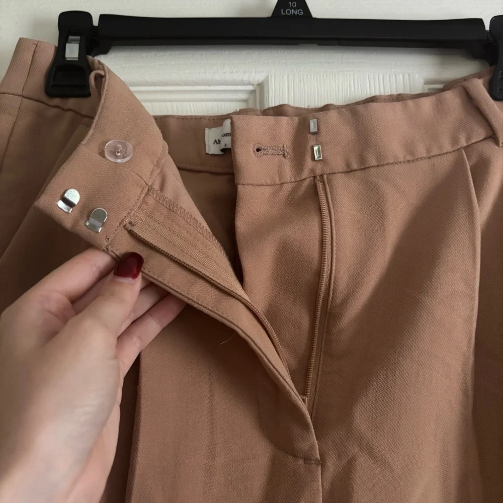 Abercrombie & Fitch Women's Camel Trousers - Picture 6 of 8